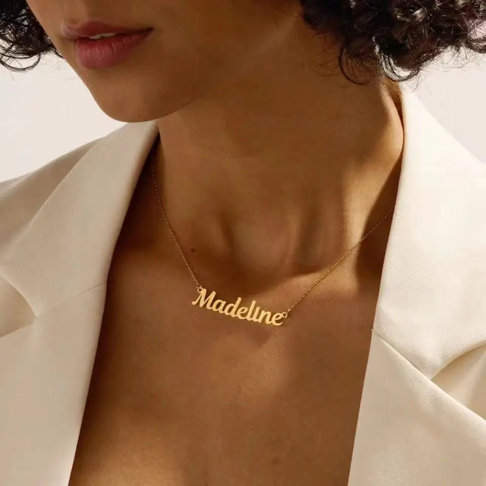 Collier personnalisé avec prénom